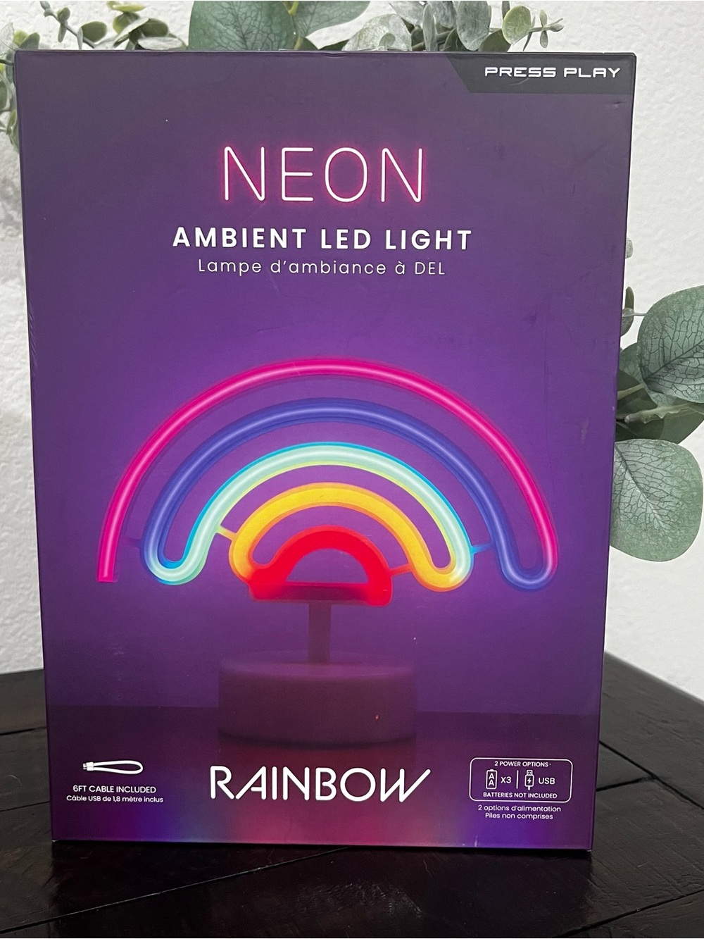 🆕 Neon Rainbow Ambient LED Light - Multicolor